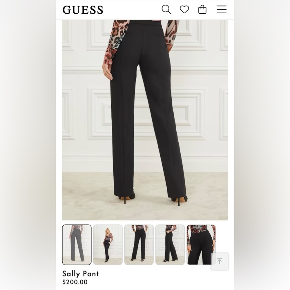 NWT Marciano Guess High Waisted Pants